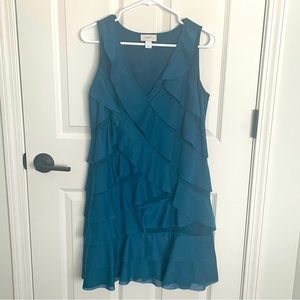 Ruffled Cocktail Dress Size 8 Petite
